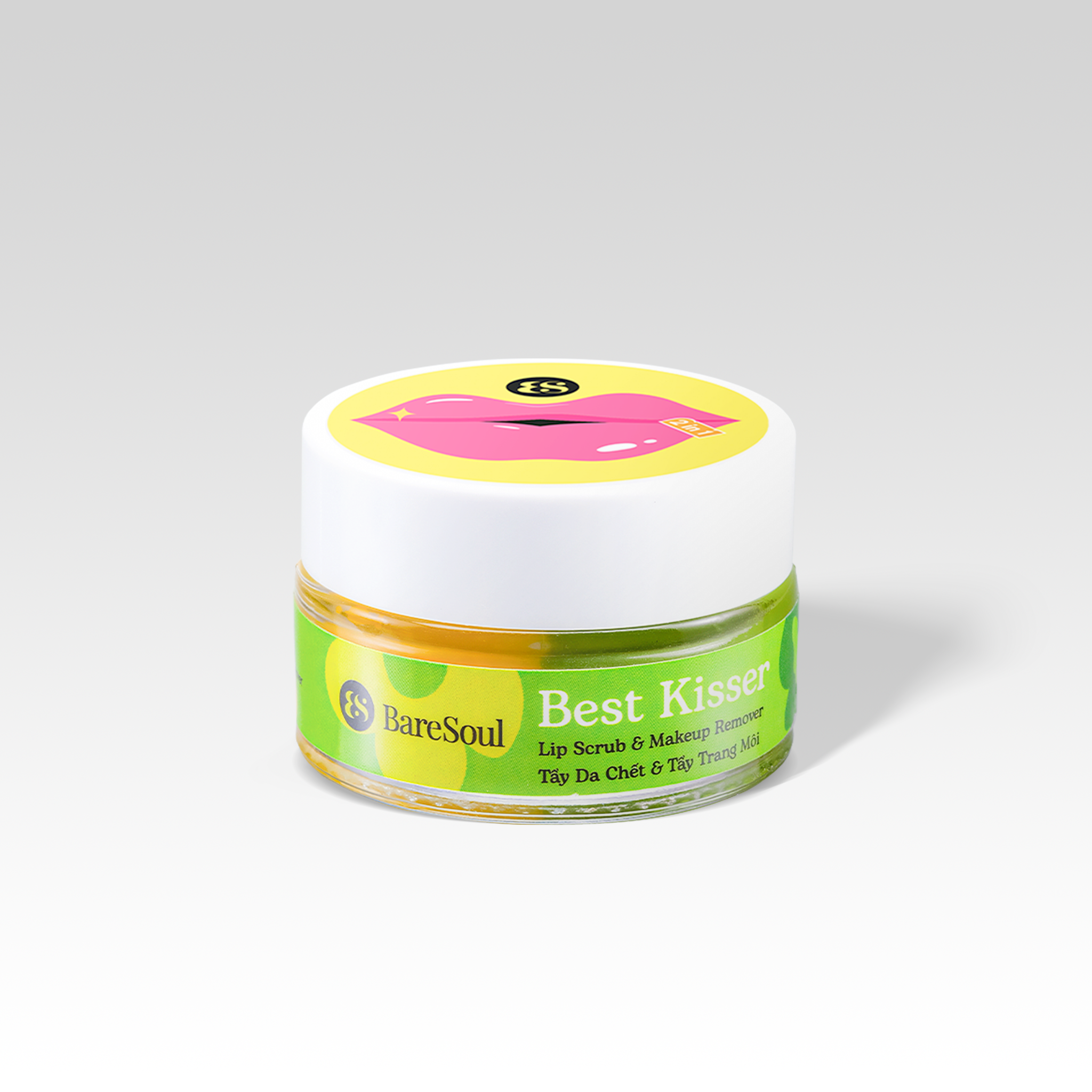 Tẩy da chết kiêm tẩy trang môi BareSoul Best Kisser Lip Scrub & Make Up Remover