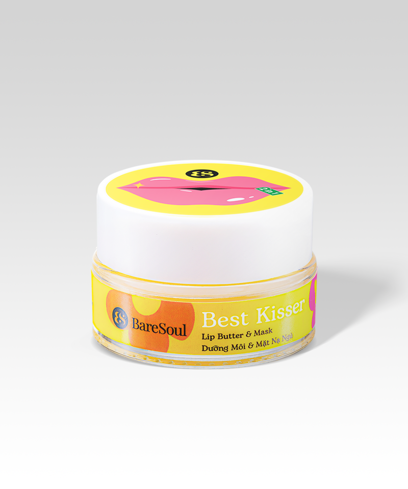 Mặt Nạ Ngủ & Dưỡng Môi Mềm Mịn Baresoul Best Kisser Lip Butter & Mask